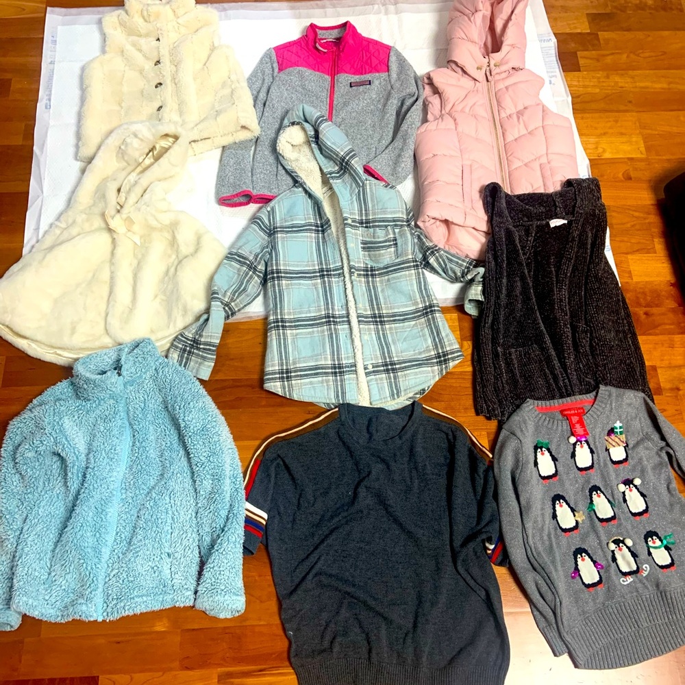 Girls outerwear.